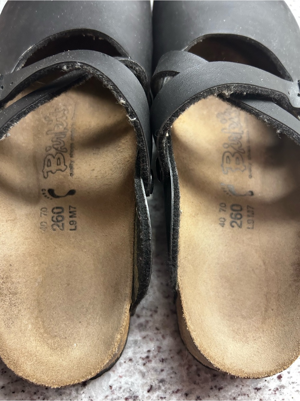 Birkenstock Birki’s Black Mary Jane Comfort Clog - size 9 - Picture 8 of 8